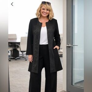Laundry by Shelli Segal Long Jacket